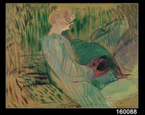 The Divan, Rolande, 1894 by Henri de Toulouse-Lautrec