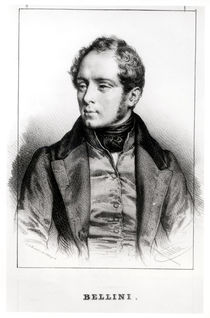 Portrait of Vincenzo Bellini von Benard