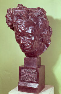 Portrait Bust of Ludwig van Beethoven 1901 by Emile-Antoine Bourdelle
