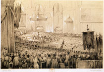The Re-establishment of the Cult: A Te Deum at Notre-Dame de Paris by Victor Adam