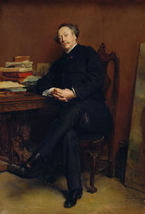 Alexander Dumas Fils 1877 by Jean-Louis Ernest Meissonier