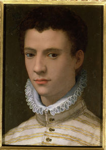 Portrait of a Young Man by Agnolo Bronzino