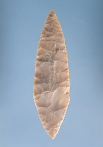 Solutrean 'laurel leaf' blade von Paleolithic