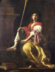 Clio, Muse of History, 1624 by Giovanni Baglione