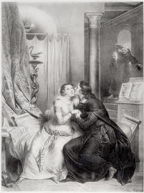 Heloise and Abelard von Achille Deveria