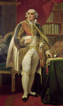 Portrait of Jean-Jacques-Regis de Cambaceres by Henri-Frederic Schopin