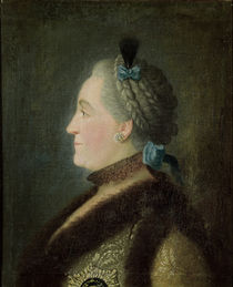 Portrait of Catherine II of Russia von Pietro Antonio Rotari