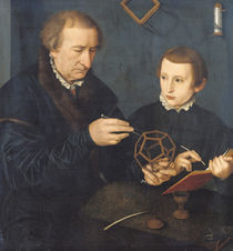 Johann I Neudorfer and his Son by Nicolas Neufchatel