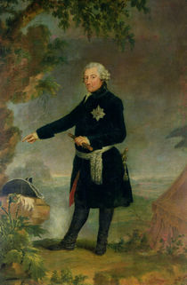 Portrait of Frederick II the Great by Anna Dorothea Lisiewska