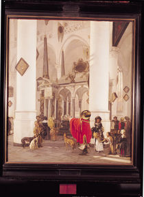 Interior of the Nieuwe Kerk by Emanuel de Witte