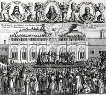 The Beheading of King Charles I 1649 von Dutch School