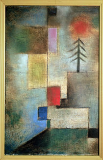 Small picture of fir trees by Paul Klee