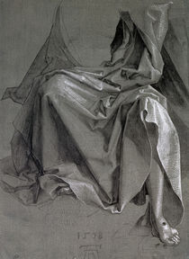 Study of the robes of Christ by Albrecht Dürer