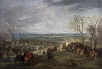The Siege of Valenciennes, 1677 von Adam Frans Van der Meulen