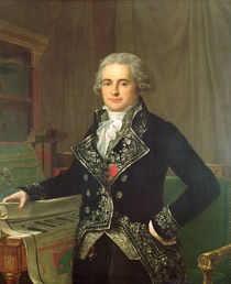 Portrait of Jean Antoine Chaptal Comte de Chanteloupe by Anicet-Charles Lemonnier
