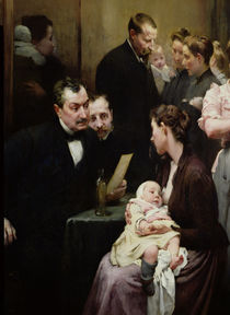 The Drop of Milk in Belleville: Doctor Variot's Surgery by Henri Jules Jean Geoffroy