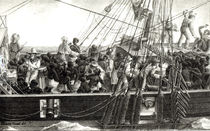 Transport of Slaves in the Colonies von Pretextat Oursel