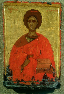 Icon of St. Pantaleon of Nicomedia by Byzantine