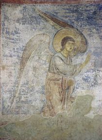 The Archangel Gabriel, detail from the chapel interior by Byzantine