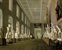 The Antiquities Gallery of the Academy of Fine Arts von Grigory Mikhailov