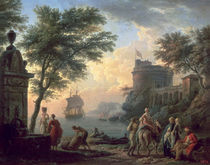 Seaport, 1763 by Claude Joseph Vernet
