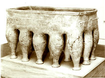 Sarcophagus, from a grave in the megalithic cemetery of Souttoukeny by Indian School