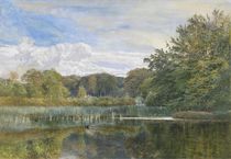 The Mill Pond, Evelyn Woods by George Vicat Cole