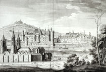 View of the Abbey of Saint-Germain-des-Pres von Jean Chaufourier