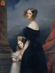 Portrait of Anne-Louise Alix de Montmorency von Claude-Marie Dubufe