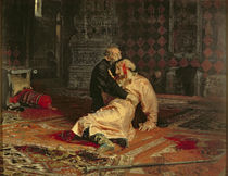 Ivan the Terrible and his Son on the 16th November by Ilya Efimovich Repin
