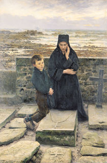 The Widow of the Ile de Sein by Emile Renouf