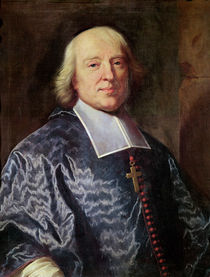 Portrait of Jacques Benigne Bossuet 1693 by Hyacinthe Francois Rigaud