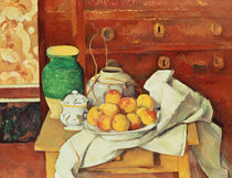 Still Life with a Chest of Drawers by Paul Cezanne