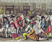 The Freedom of the Press, 1797 by French School