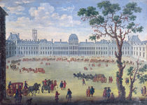 Imaginary View of the Tuileries by French School