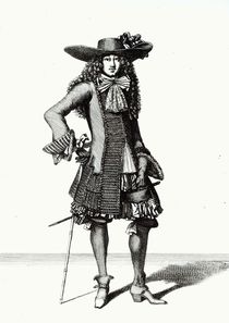 The Summer Sword Dress, 1675 by Bonnart