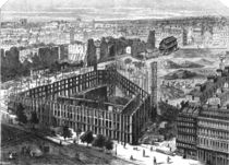 Transformation of Paris: Building in 1861 by Felix Thorigny