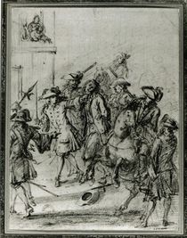 The Arrest of Louis Dominique Cartouche by French School