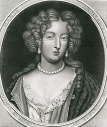Portrait of Marie Angelique de Scoraille von Pierre Mignard