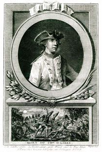 Portrait of Louis, chevalier d'Assas von the Younger Dupin