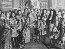 Marriage of Louis de France by French School