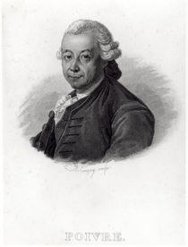 Portrait of Pierre Poivre by French School