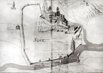 City of Foix, from 'Grand Atlas' by French School
