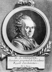 Portrait of Michel-Jean Sedaine von Jacques Louis David