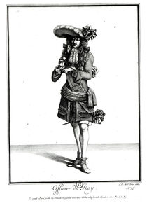 King's officer, 1675 by Jean Dieu de Saint-Jean
