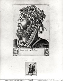 Two portraits of Catullus von French School