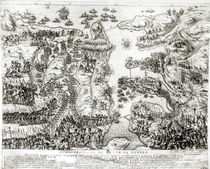 Map of the Siege of Malta in 1565 by Italian School