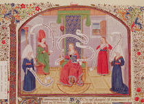 Ms 927 Fol.93v The Theory of Intellectual Virtues von French School