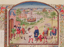 Ms 927 Fol.29v Courage and Cowardice by French School