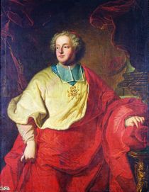Portrait of Armand Gaston Maximilien de Rohan Bishop of Strasbourg by Hyacinthe Rigaud